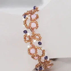 Bracelet S Bronze brass - Arabesque Toni - Bracelet S Bronze brass - Laiton bronze